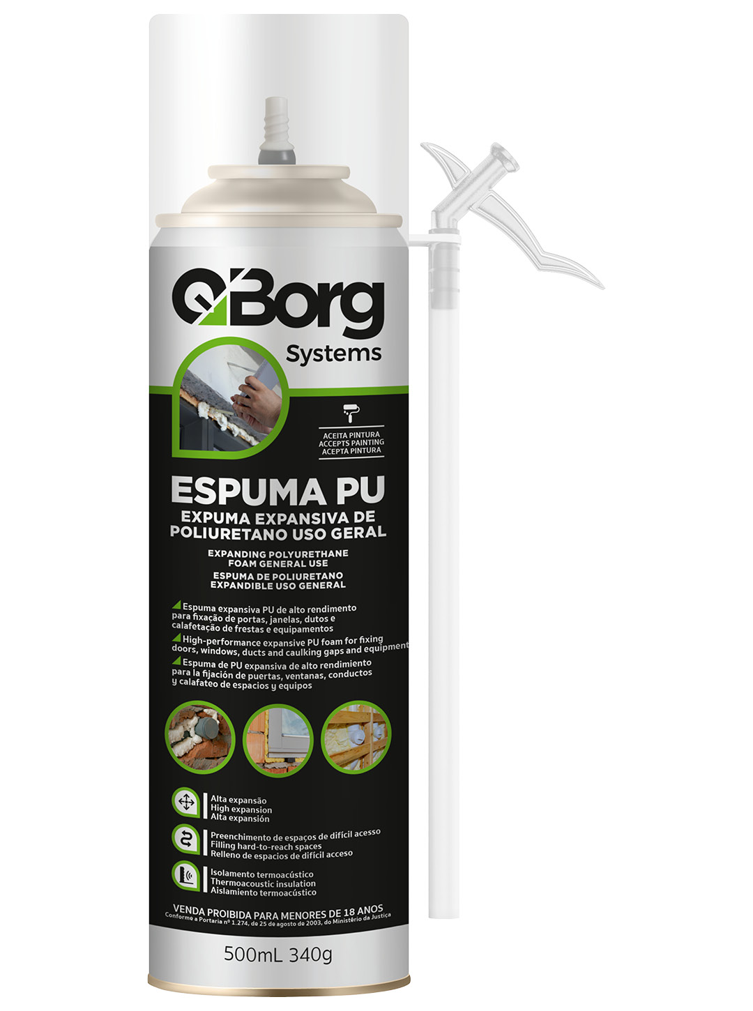 Foto da embalagem de ESPUMA PU USO GERAL